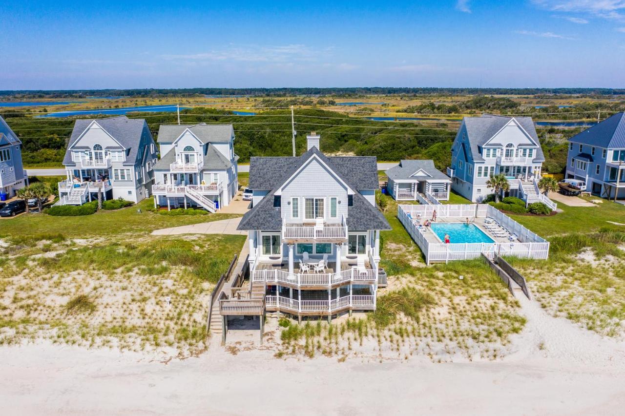 4194 Island Drive - Oceanfront, Community Pool Villa North Topsail Beach Exterior foto