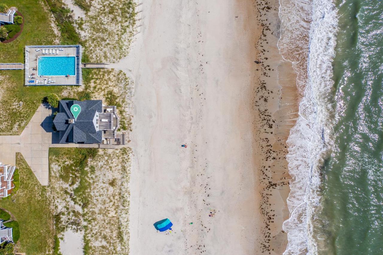 4194 Island Drive - Oceanfront, Community Pool Villa North Topsail Beach Exterior foto